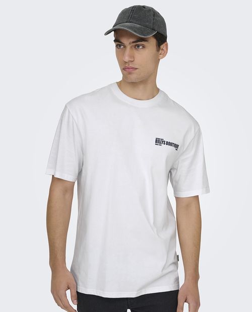 Camiseta gráfica Only & Sons relaxed fit para hombre