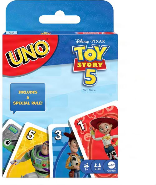 UNO Toy Story 5 juego de cartas