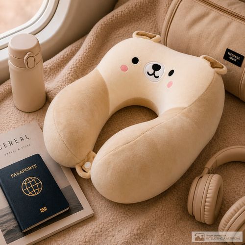 Cojín infantil para viaje 24x26 cm
