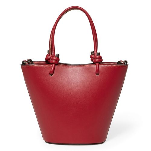 Cartera mini satchel Sfera color rojo para mujer