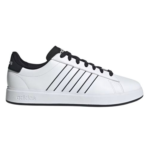 Zapato Adidas Grand Court 2.0 deportivo casual blanco para hombre