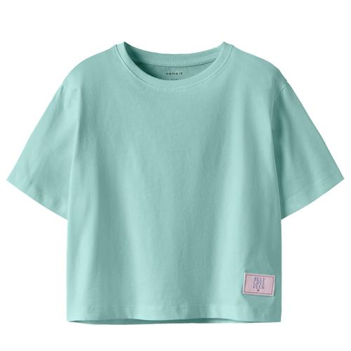 Camiseta verde para niña