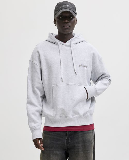 Hooded Jack & Jones loose fit blanco para hombre
