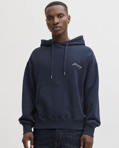 Hooded Jack & Jones loose fit azul para hombre