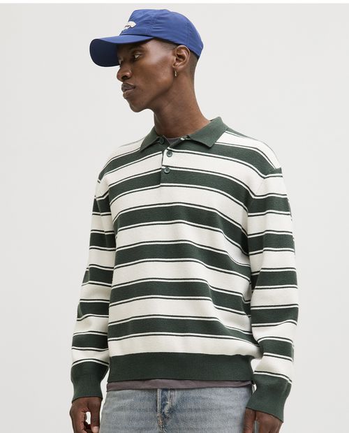 Suéter Jack & Jones loose fit rayado para hombre