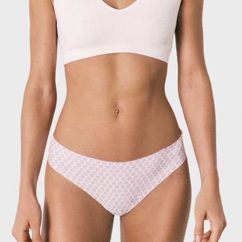 Bikini Women Secret rosada estampada para mujer