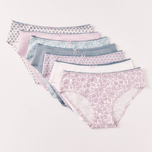 Set de 7 pantis Women Secret multicolor para mujer