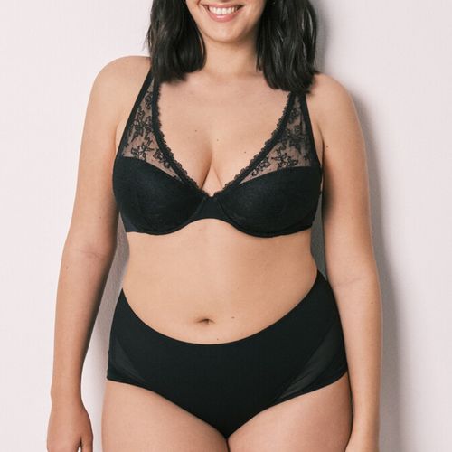 Panti Women Secret negro sólido para mujer