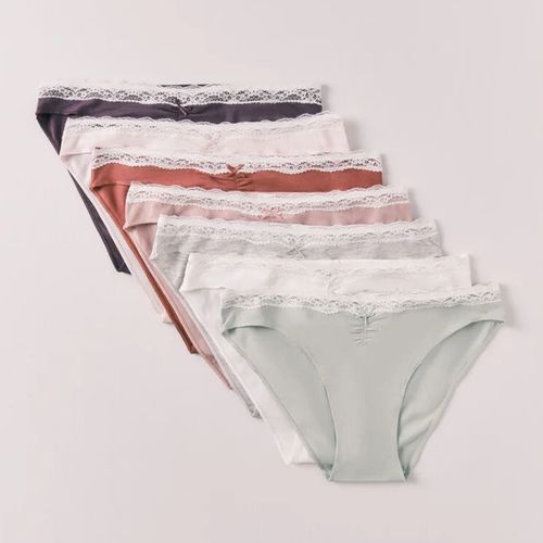 Set de 7 pantis Women Secret multicolor para mujer