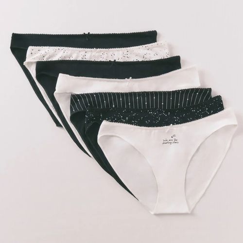 Set de 7 pantis Women Secret estampadas para mujer