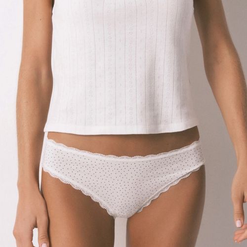 Panti Women Secret blanco estampado para mujer