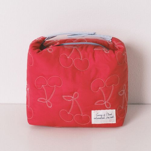 Neceser Women Secret rojo  cereza Mickey