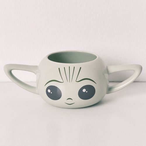 Taza Women Secret verde cerámica Baby Yoda