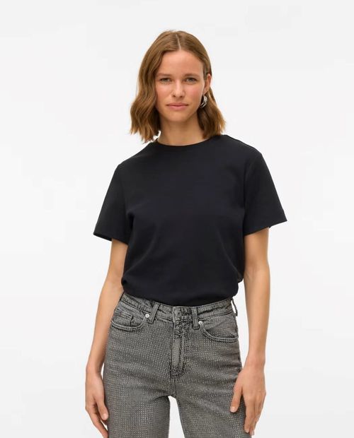 Camiseta Vero Moda básica blanca manga corta para mujer