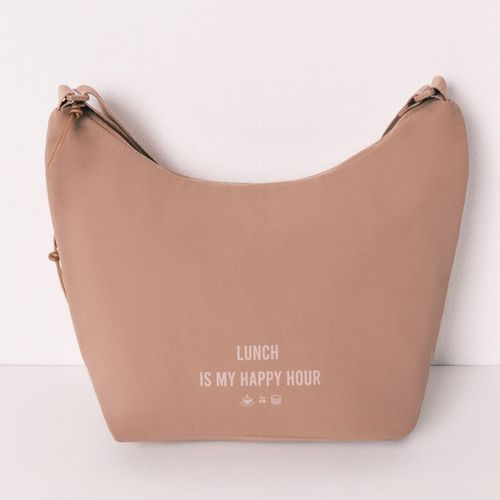Lonchera Women Secret beige estampada