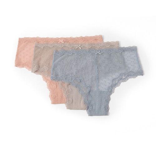 Set de 3 bikinis Sfera de encaje para mujer