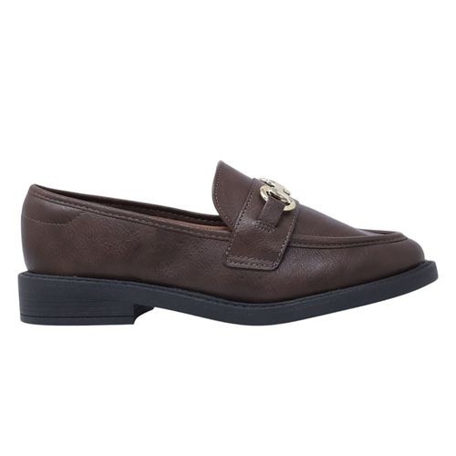 Zapato casual Unexpected color café para mujer