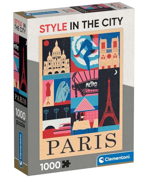 Rompecabezas Clementoni Postal Paris 1000 piezas
