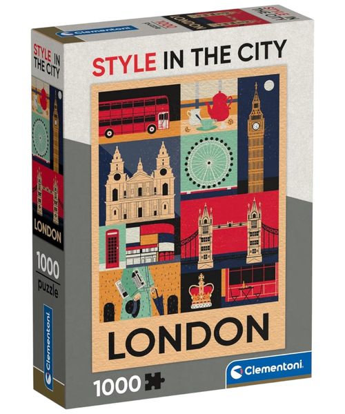 Rompecabezas Clementoni Postal Londres 1000 piezas