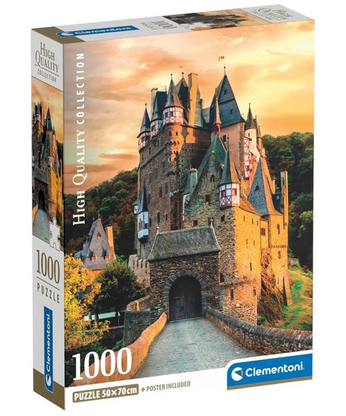 Rompecabezas Clementoni Castillo de Eltz 1000 piezas
