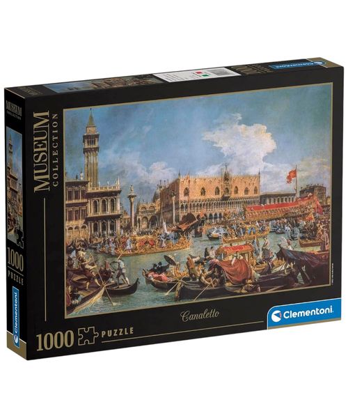 Rompecabezas Clementoni Museo Canaletto 1000 piezas