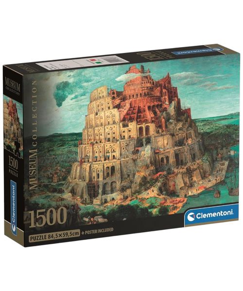 Rompecabezas Clementoni La Torre de Babel 1500 piezas