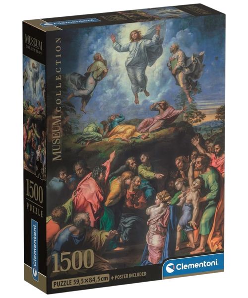Rompecabezas Clementoni Transfiguración de Rafael 1500 piezas
