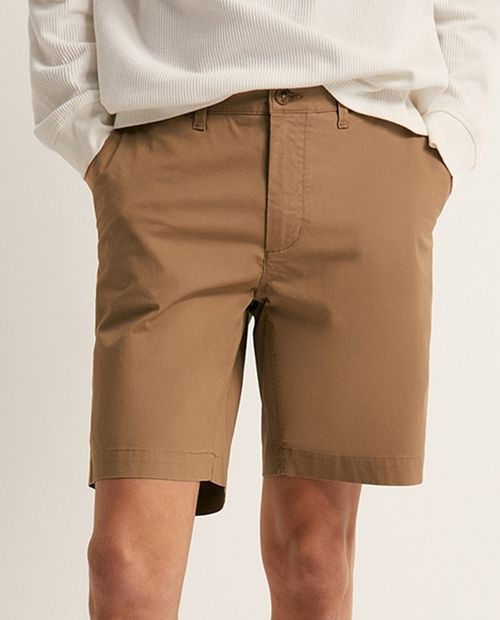 Bermuda Sfera café regular fit para hombre