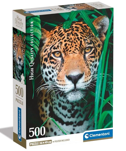 Rompecabezas Clementoni jaguar vertical 500 piezas