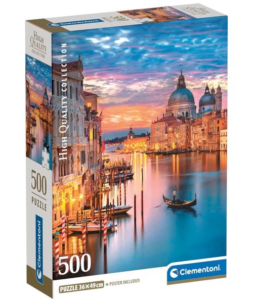Rompecabezas Clementoni Venecia 500 piezas
