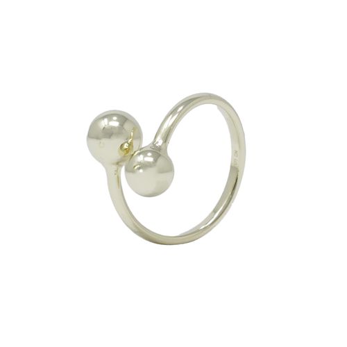 Anillo en espiral en color dorado para mujer