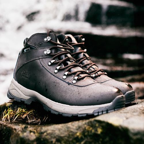 Bota Hi Tec Eurotrek Lite café de senderismo para hombre