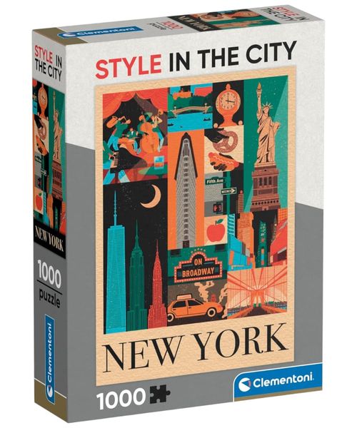 Rompecabezas Clementoni Nueva York 1000 piezas