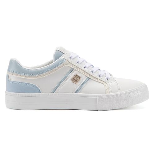 Zapato casual Tommy Hilfiger Twarlyne color blanco para mujer