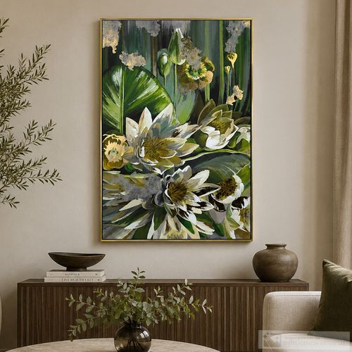 Cuadro decorativo floral botánico 4.30x82.60x122.60cm