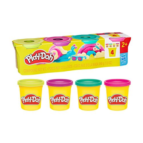 Pack Play-Doh 4 colores 85 g