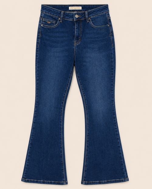 Jeans Most Wanted flare azul denim para mujer