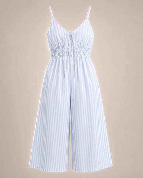 Jumpsuit No Comment rayado para mujer