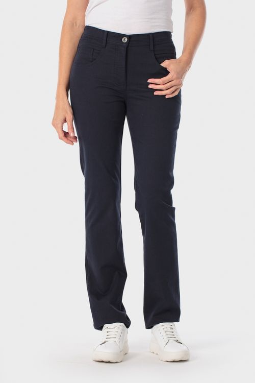 Pantalón Punt Roma straight sólido para mujer