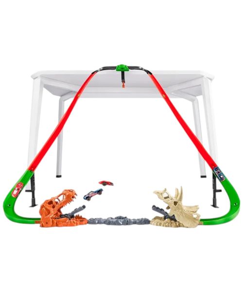 Pista de autos Metal Machines Smash and Crash Dino