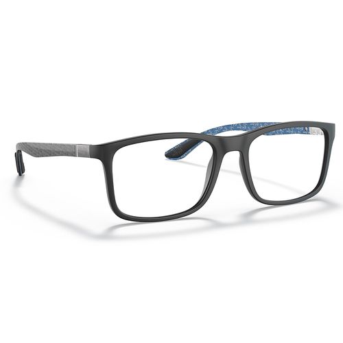 Aro completo rectangular Ray Ban de acetato para hombre