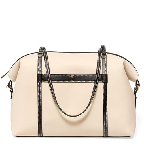 Cartera tote Sfera color beige para mujer