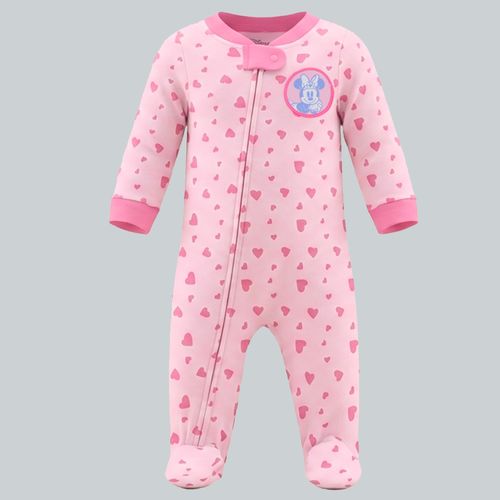 Pijama rosada de Minnie Mouse para bebé niña