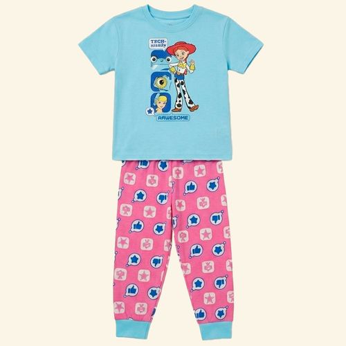 Pijama bicolor de Jessie Toy Story para niña