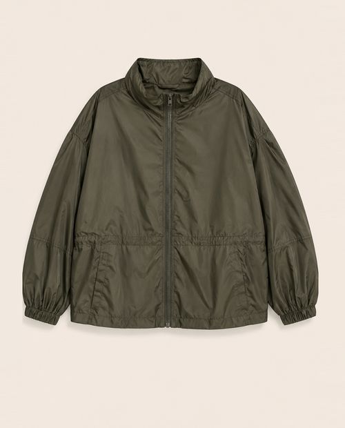 Chaqueta deportiva Teammate verde oscuro para mujer