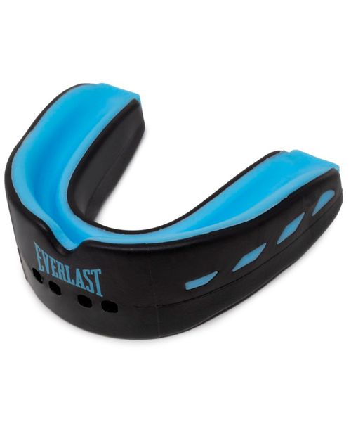 Protector bucal doble Everlast Evershield negro/azul