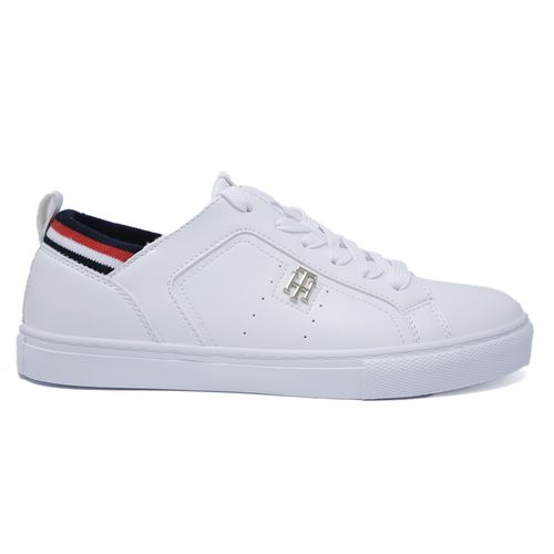 Zapato casual Tommy Hilfiger Twliyra color blanco para mujer