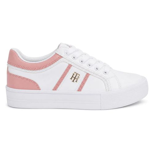 Zapato casual Tommy Hilfiger Twarlyne color blanco para mujer