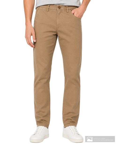 Pantalón Gents chino khaki para hombre