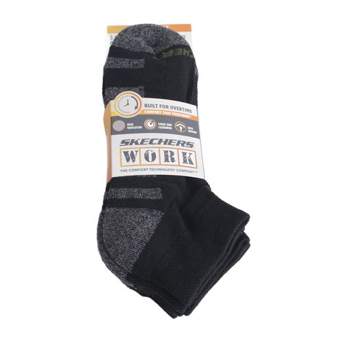 Pack de 3 pares de calcetines low cut Skechers multicolor para hombre